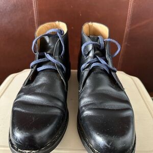 Paraboot Chukka Black Leather Men's Shoes 5